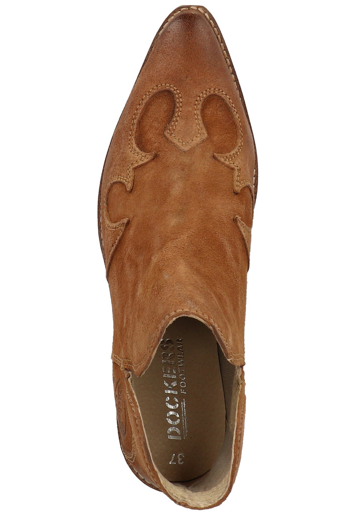 Dockers Stiefelette Veloursleder Sand