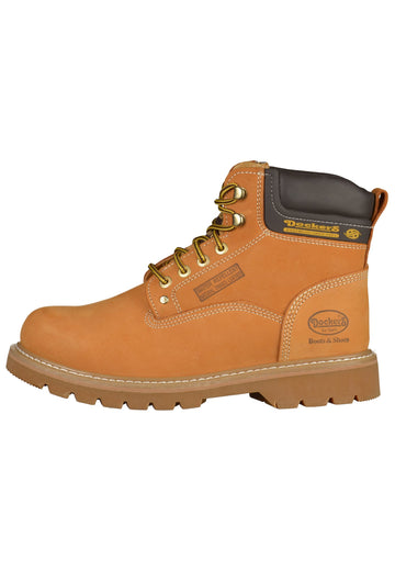 Stiefeletten Dockers Stiefelette Leder Golden Tan Warmfutter