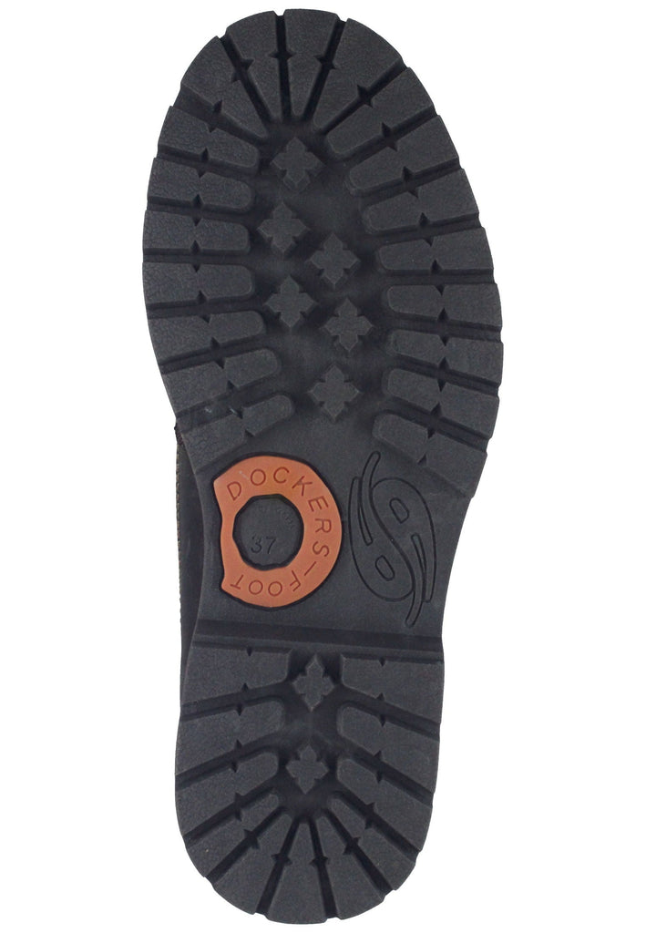 Stiefeletten Dockers Stiefelette Leder Schoko