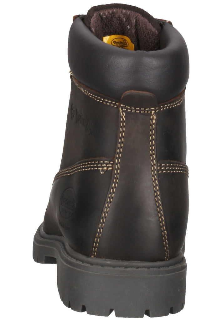 Stiefeletten Dockers Stiefelette Leder Schoko