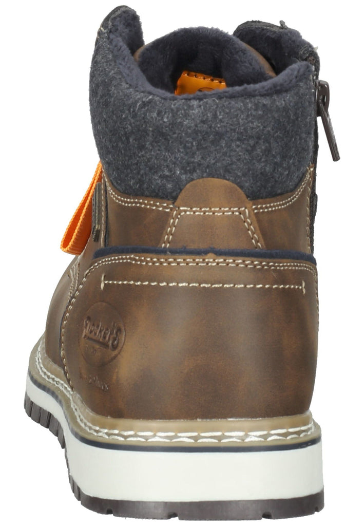 Stiefeletten Dockers Stiefelette Lederimitat Cafe