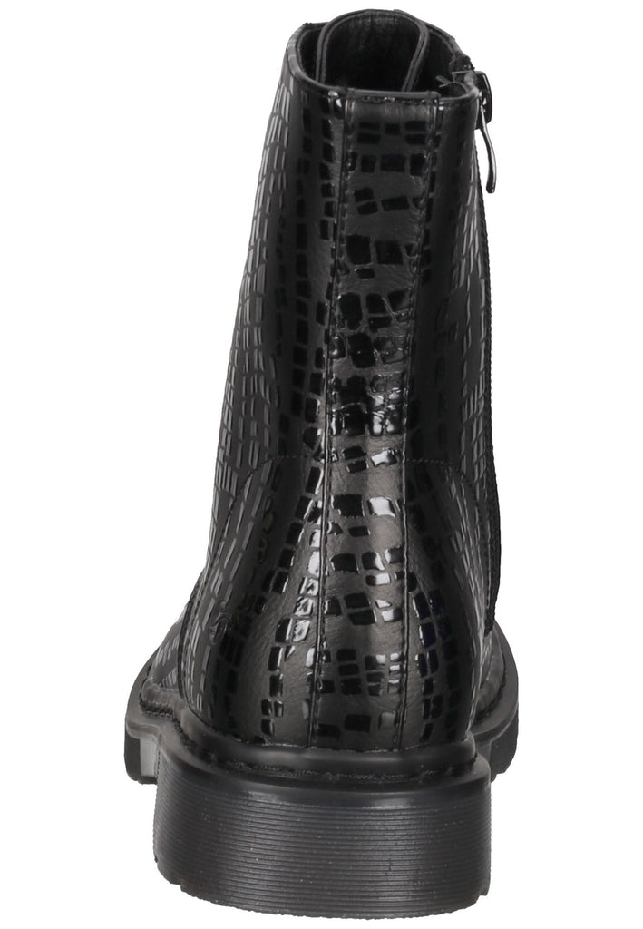 Stiefeletten Dockers Stiefelette Lederimitat Schwarz Multi