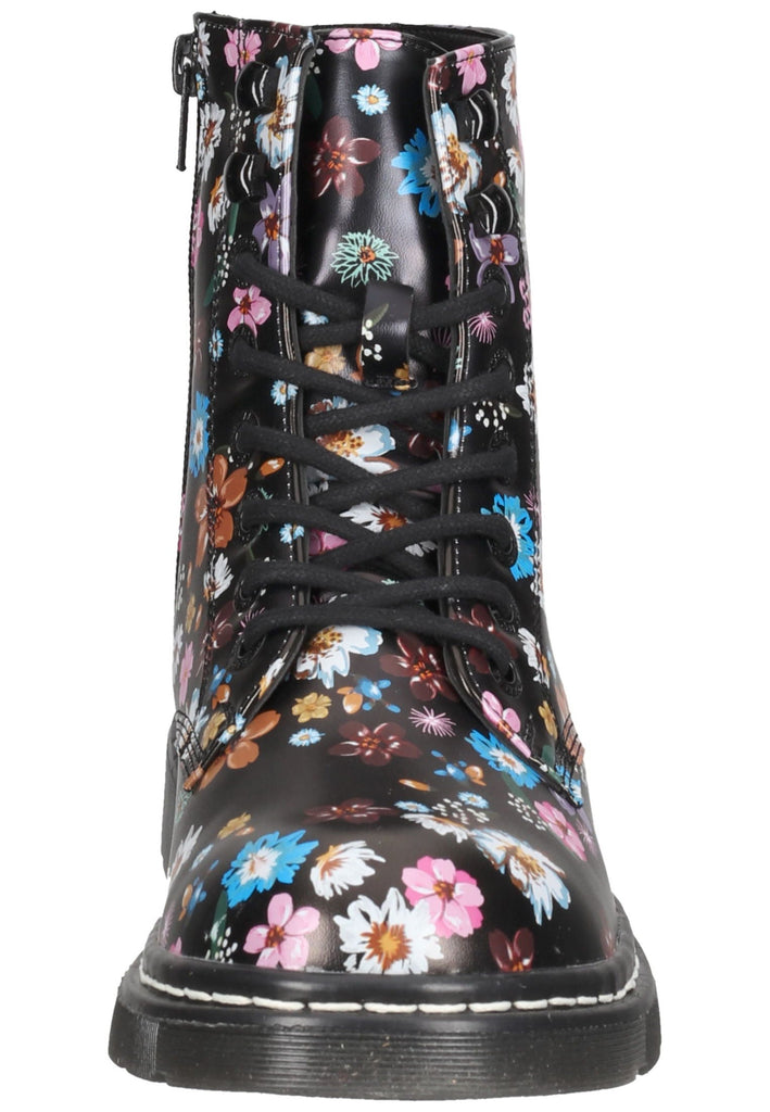 Stiefeletten Dockers Stiefelette Lederimitat Schwarz/Orange