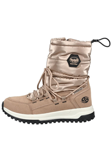 Stiefeletten Dockers Stiefelette Nylon Rosa Warmfutter