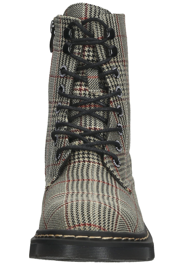 Stiefeletten Dockers Stiefelette Textil Braun/Schwarz