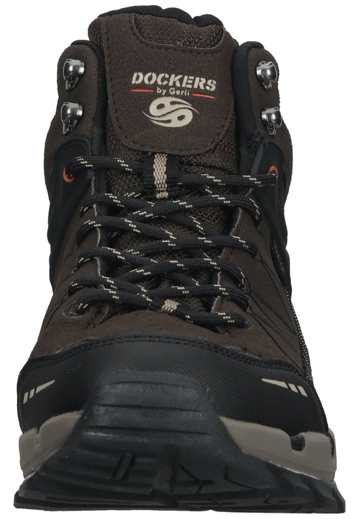 Dockers Wanderschuhe Lederimitat Braun/Schwarz