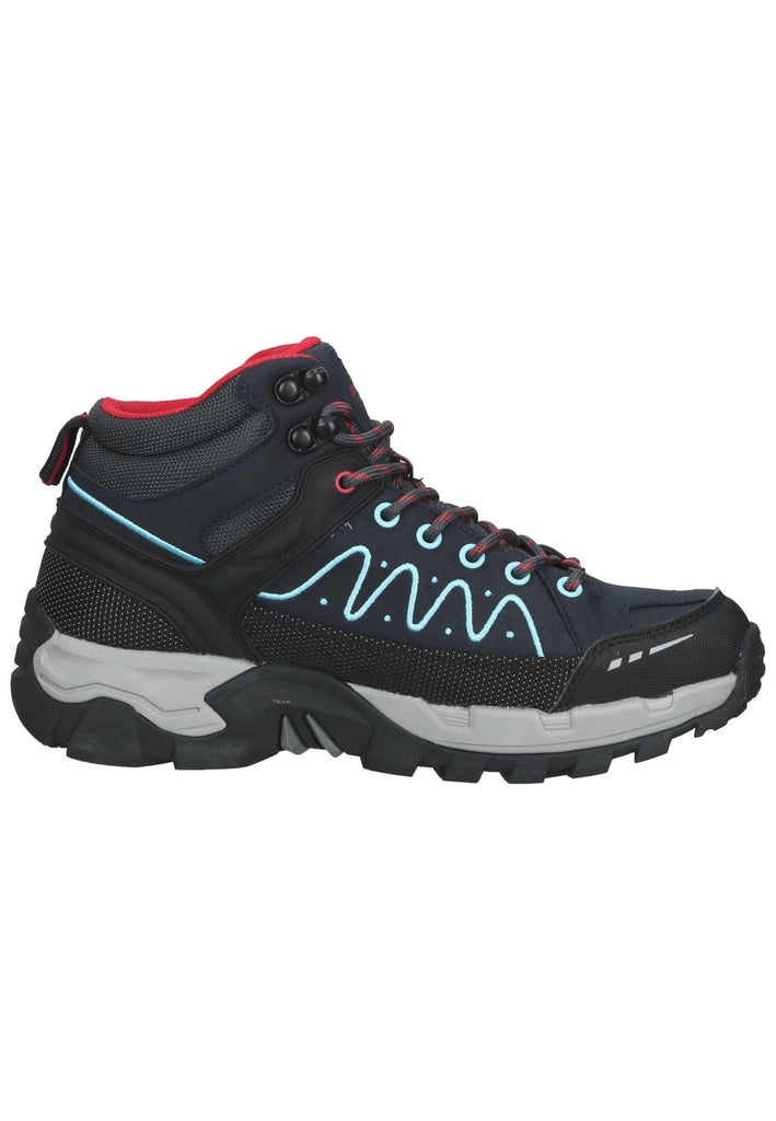 Dockers Wanderschuhe Lederimitat Navy/Rot