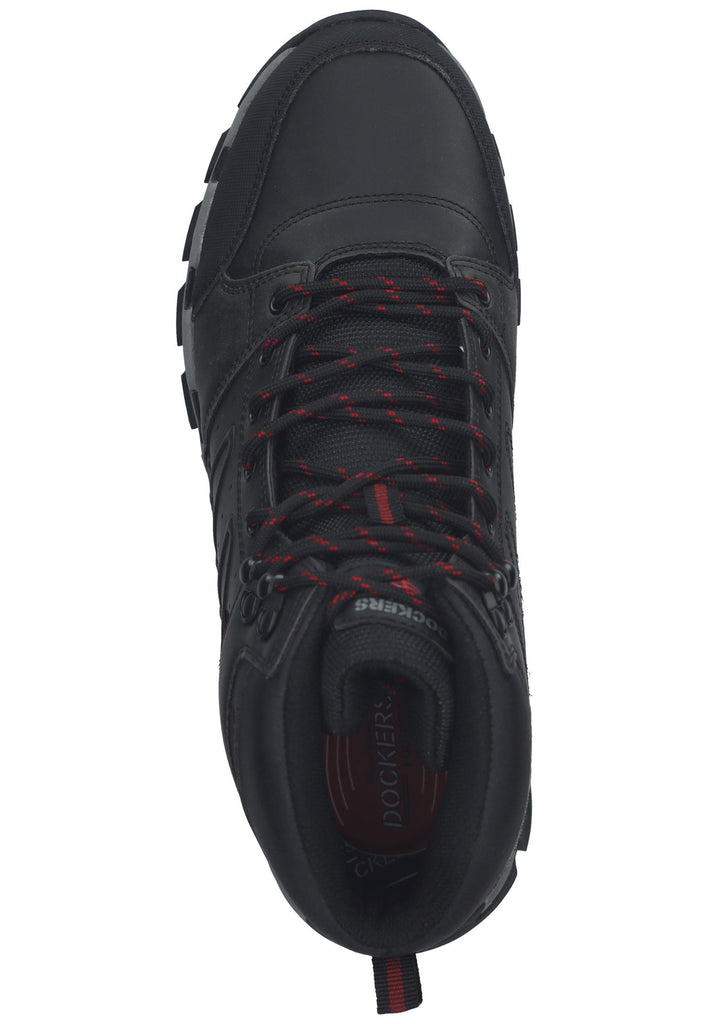Dockers Wanderschuhe Lederimitat Schwarz