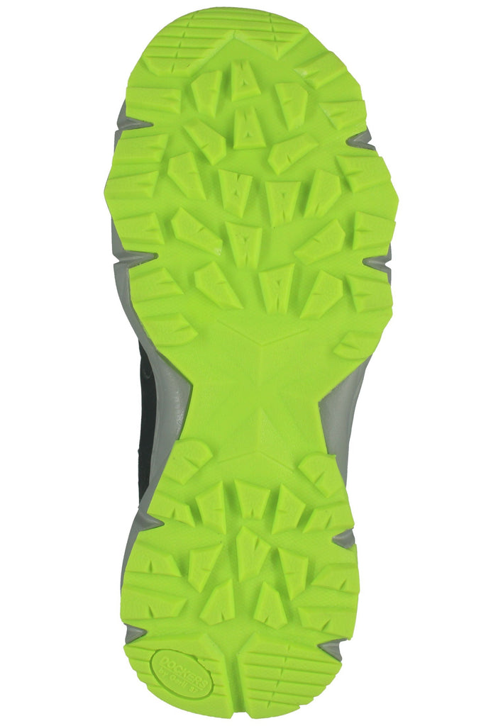 Dockers Wanderschuhe Lederimitat Schwarz/grau