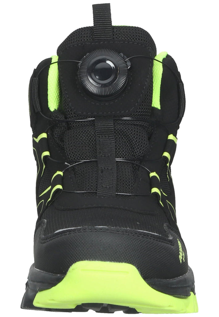 Dockers Wanderschuhe Lederimitat/Textil Schwarz/Gelb