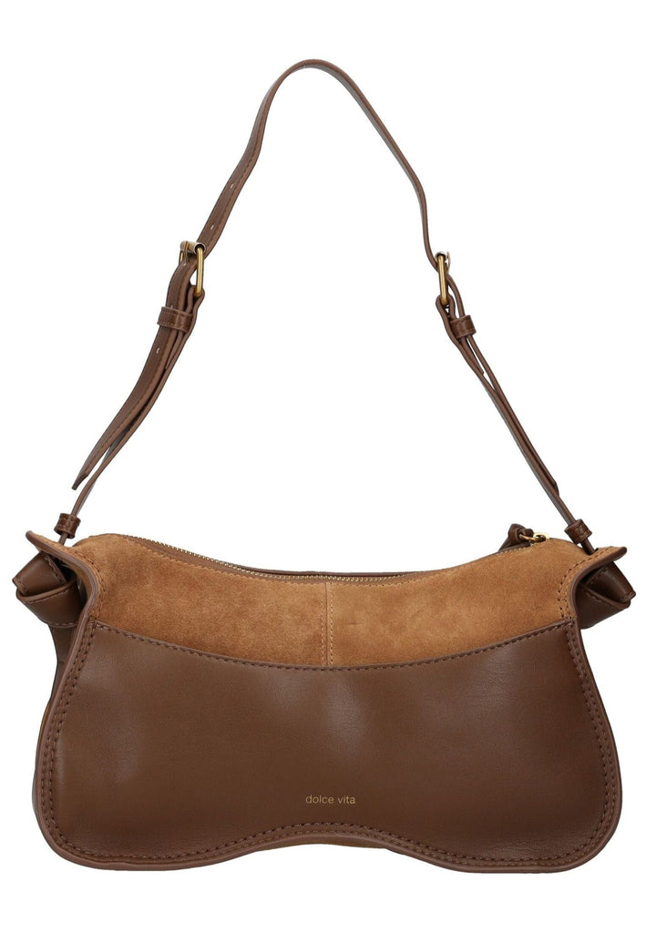 Dolce Vita Taschen Veloursleder/Textil Mittelbraun