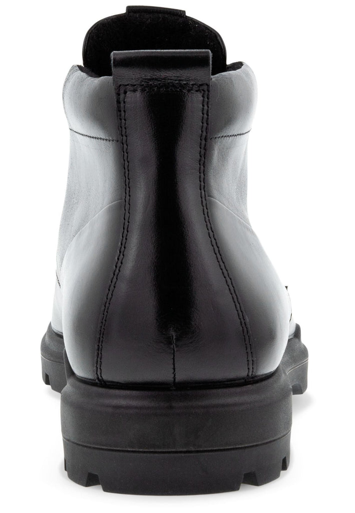 ecco Halbschuhe Glattleder Schwarz