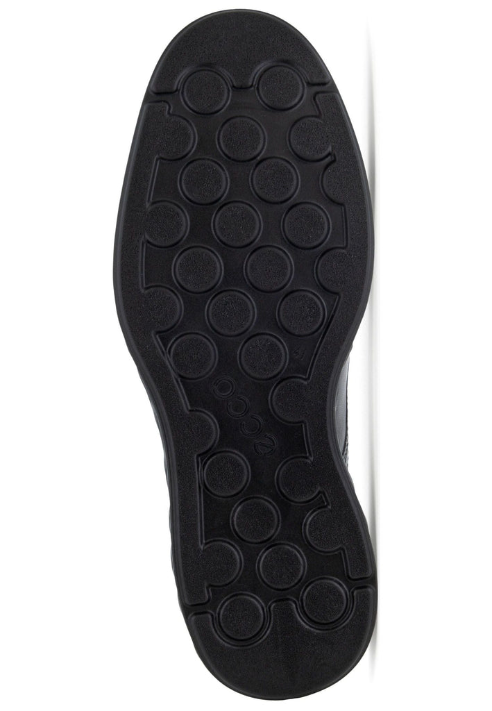 ecco Halbschuhe Glattleder Schwarz