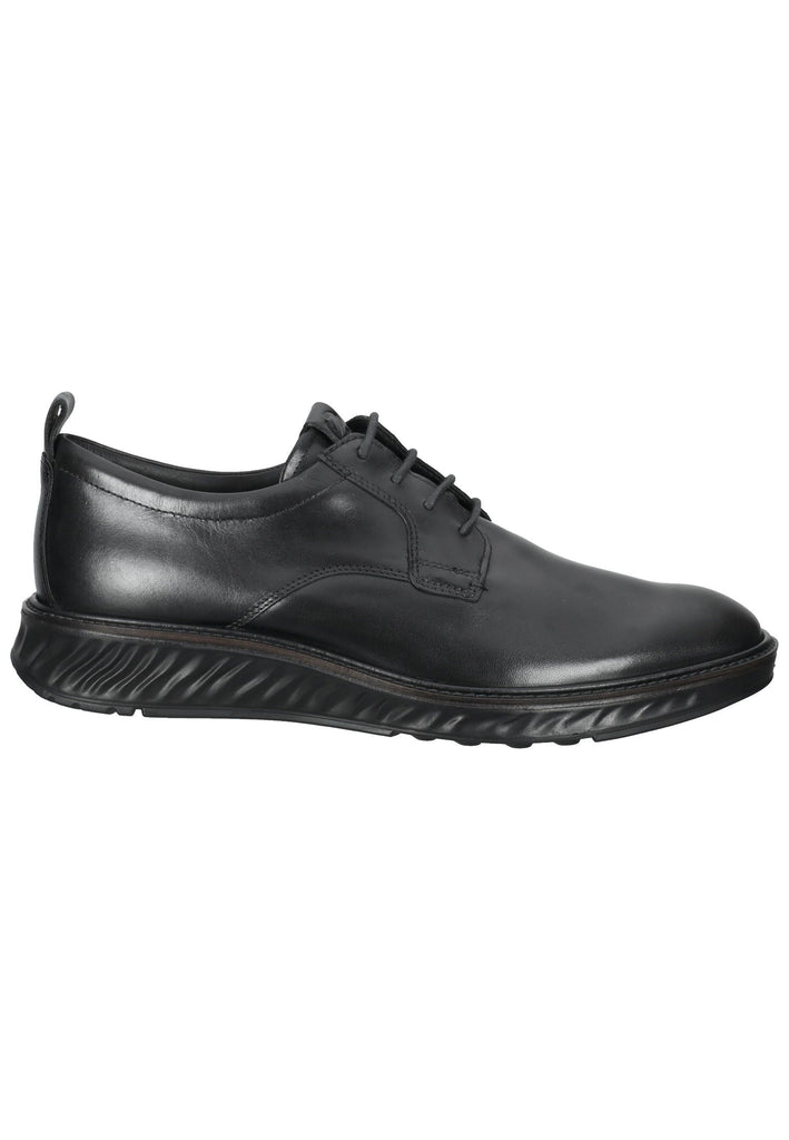 ecco Halbschuhe Glattleder Schwarz