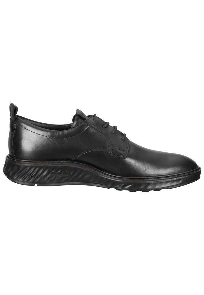 ecco Halbschuhe Glattleder Schwarz