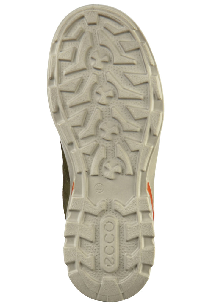 ecco Halbschuhe Leder/Textil Grün