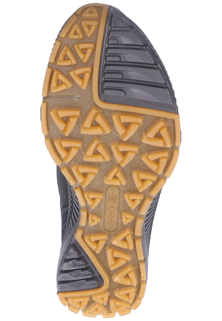 ecco Halbschuhe Leder/Textil Navy