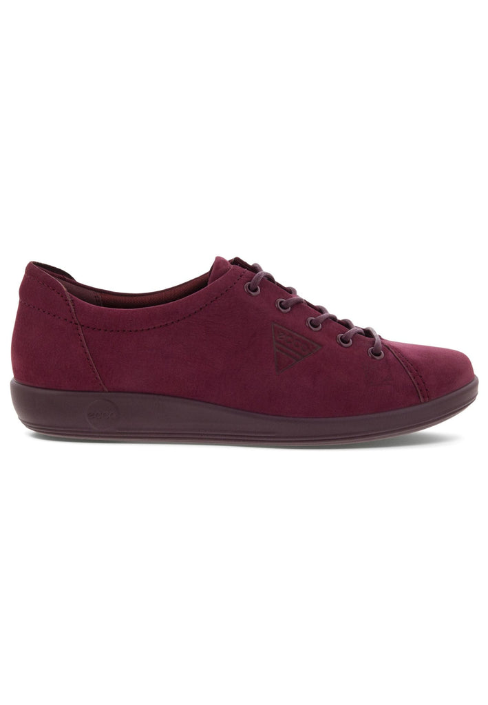 ecco Halbschuhe Nubukleder Bordeaux