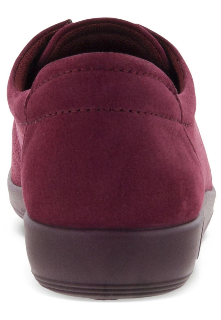 ecco Halbschuhe Nubukleder Bordeaux