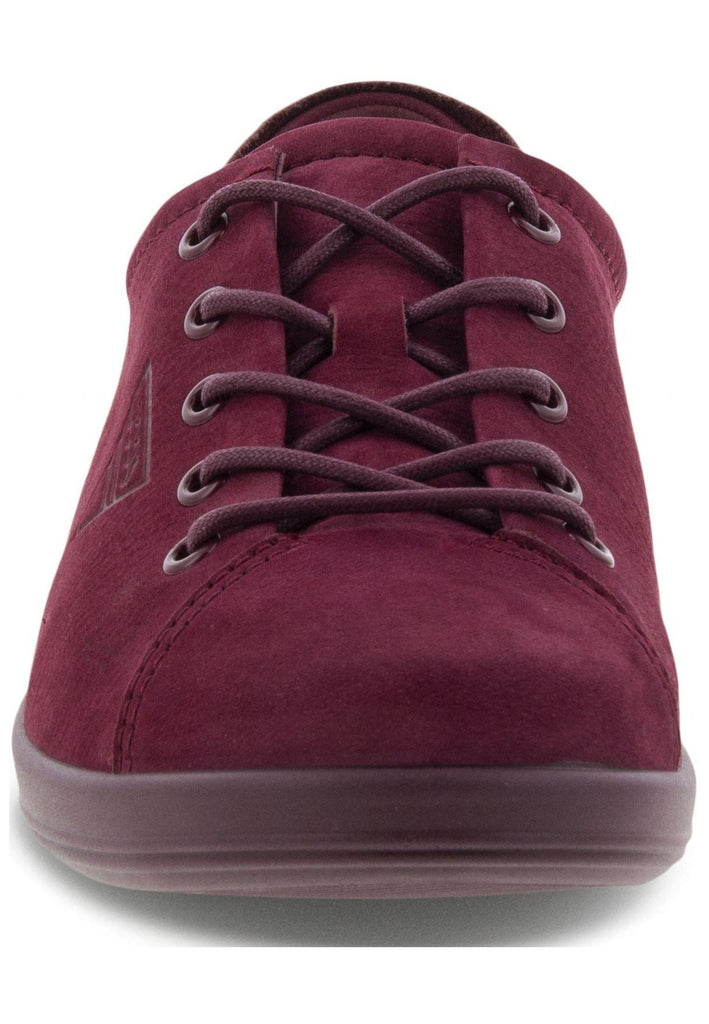 ecco Halbschuhe Nubukleder Bordeaux