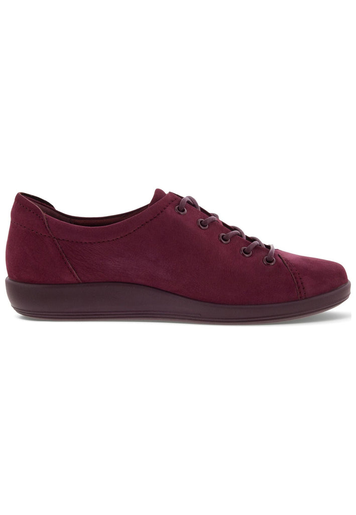 ecco Halbschuhe Nubukleder Bordeaux