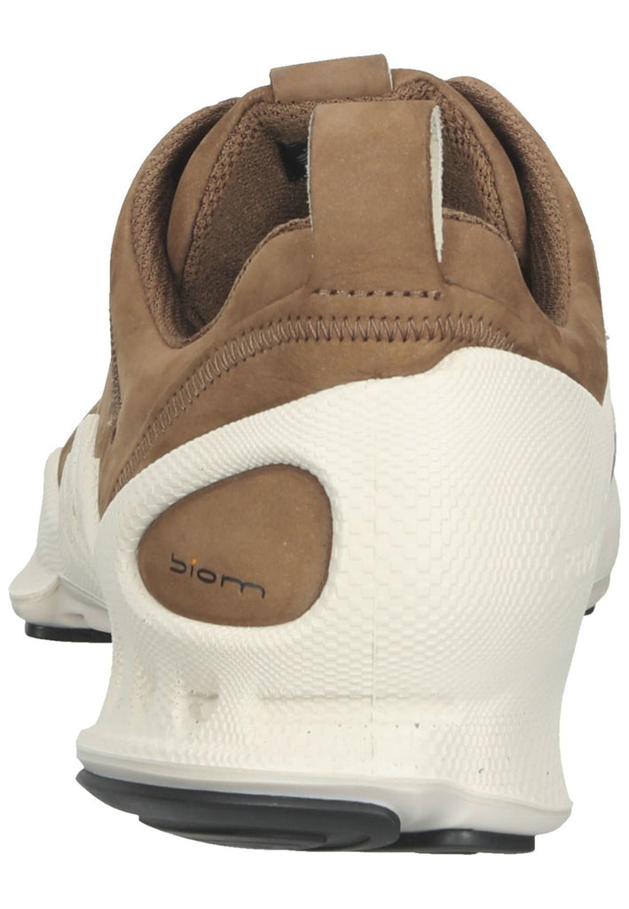 ecco Halbschuhe Nubukleder Braun/Weiß