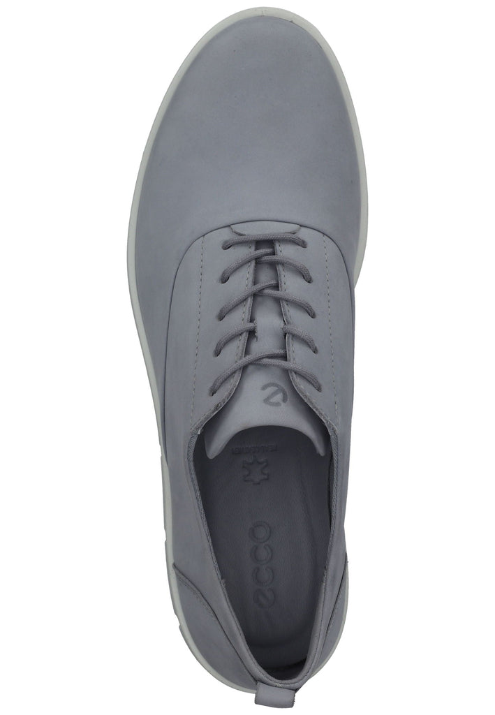 ecco Halbschuhe Nubukleder Grau