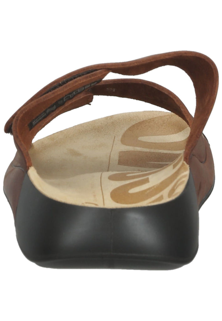 ecco Pantoletten Nubukleder Braun