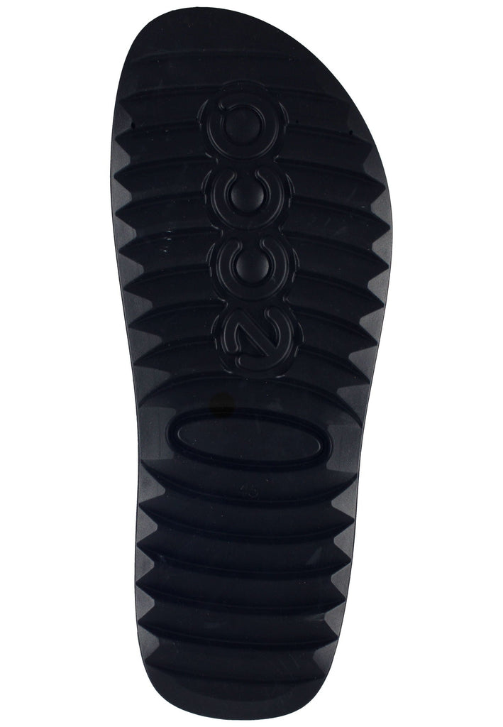 ecco Pantoletten Nubukleder Grau