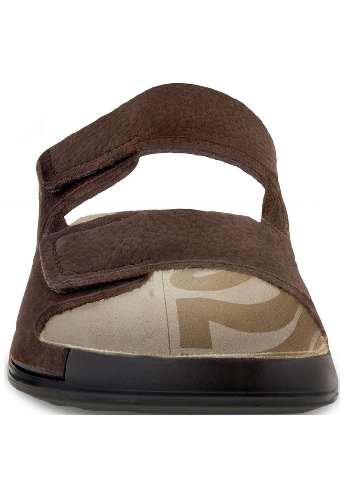 ecco Pantoletten Nubukleder Mocha