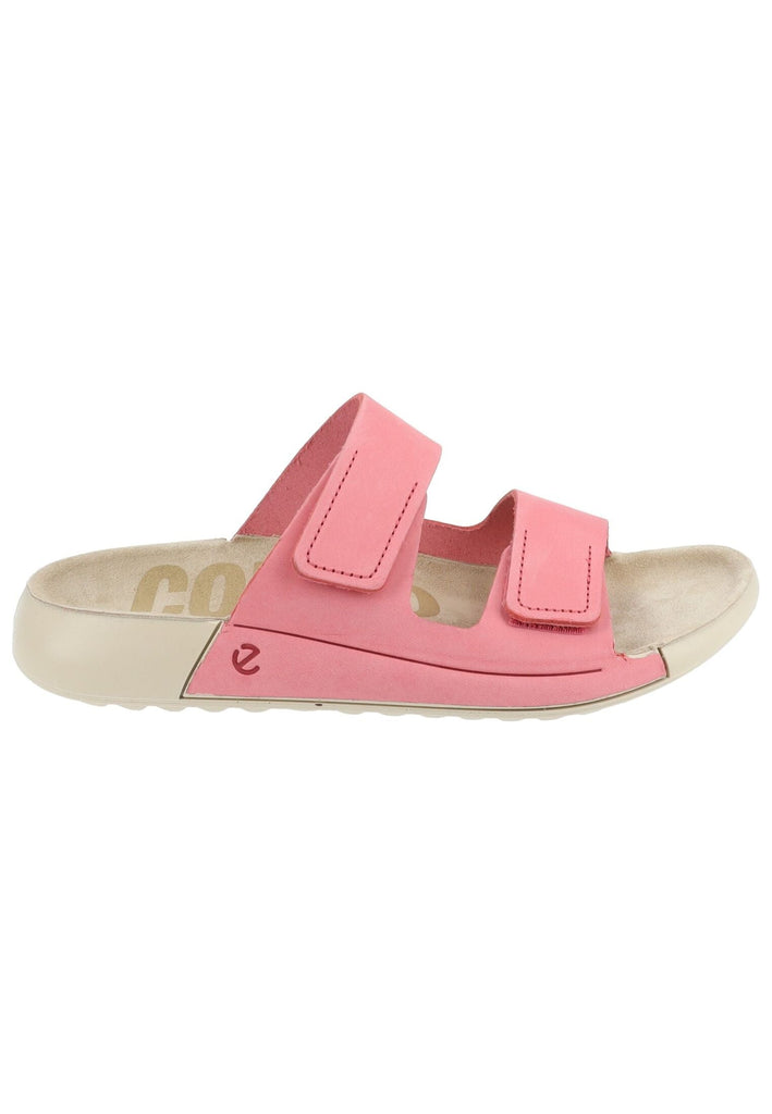 ecco Pantoletten Nubukleder Pink