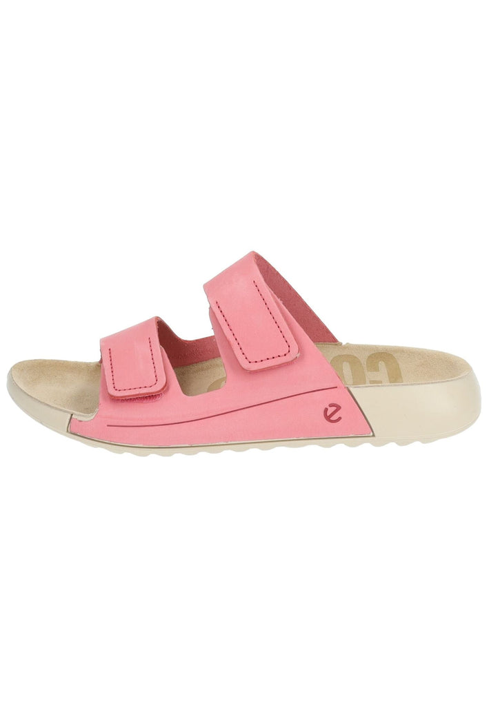 ecco Pantoletten Nubukleder Pink