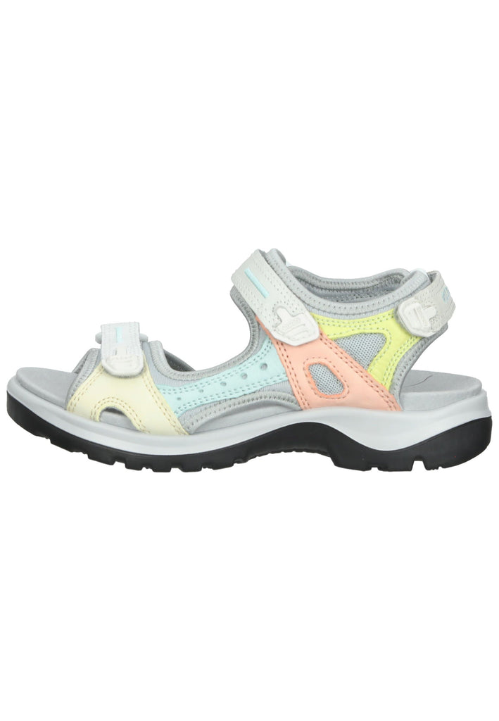 Sandalen ecco Sandalen Nubukleder Grau/Multi