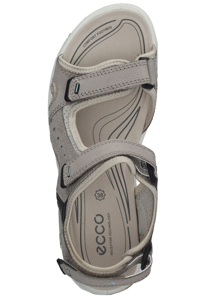 ecco Sandalen Leder Beige