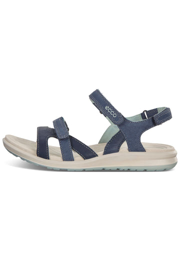 ecco Sandalen Leder Blau