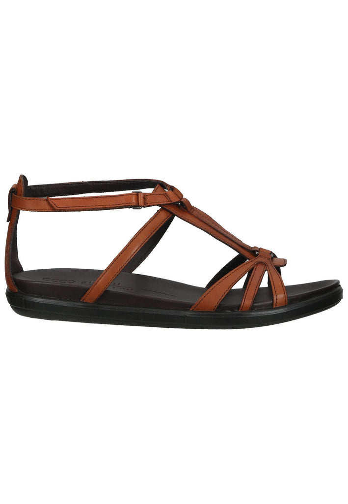 ecco Sandalen Leder Cognac