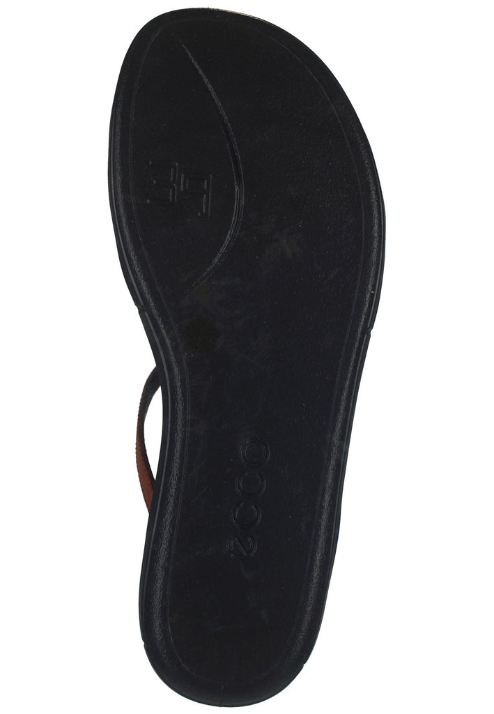 ecco Sandalen Leder Cognac