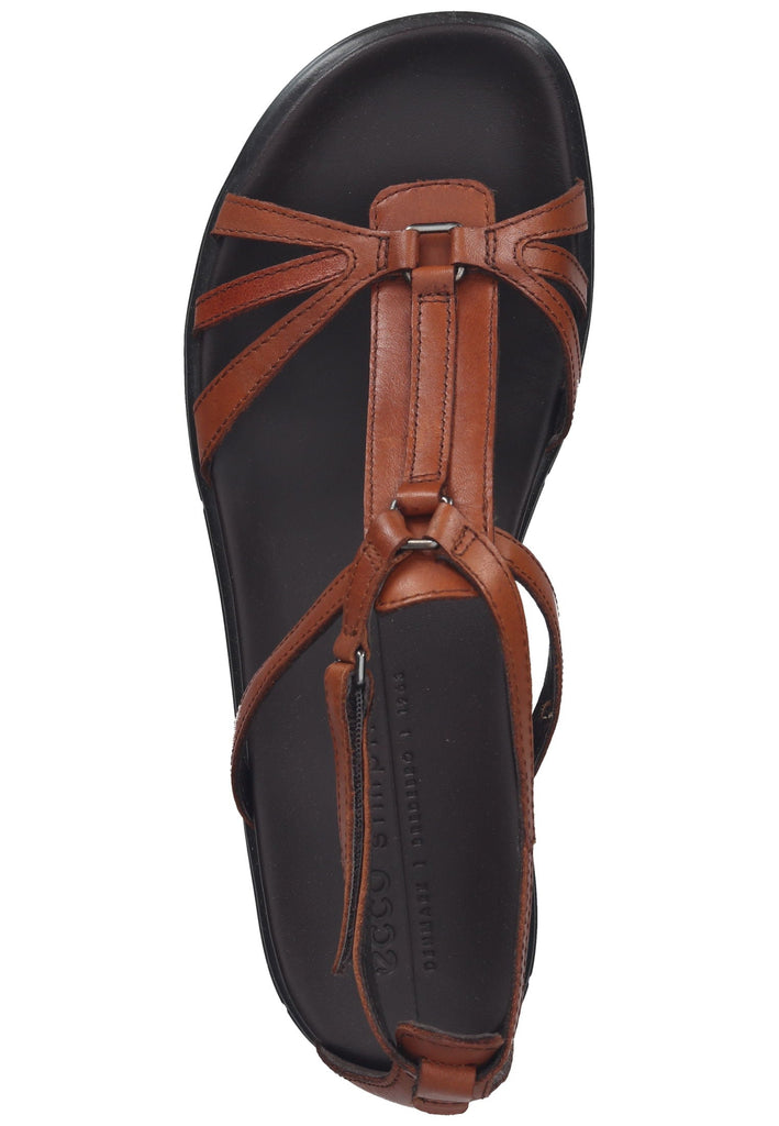 ecco Sandalen Leder Cognac