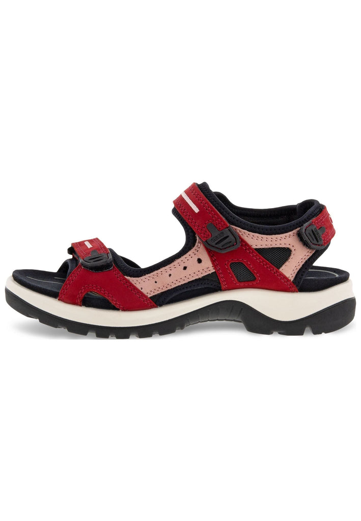 ecco Sandalen Leder Rot