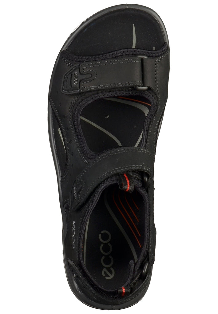 ecco Sandalen Leder Schwarz