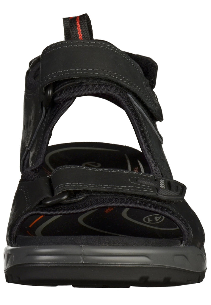 ecco Sandalen Leder Schwarz