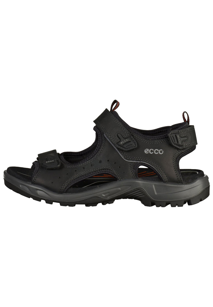 ecco Sandalen Leder Schwarz