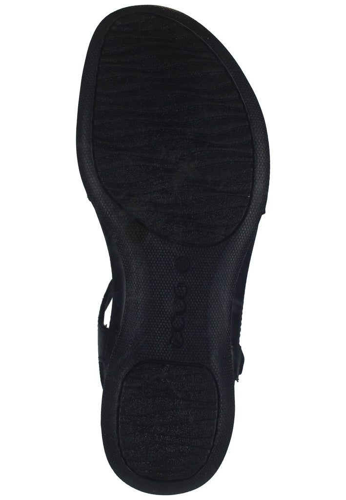 ecco Sandalen Leder Schwarz