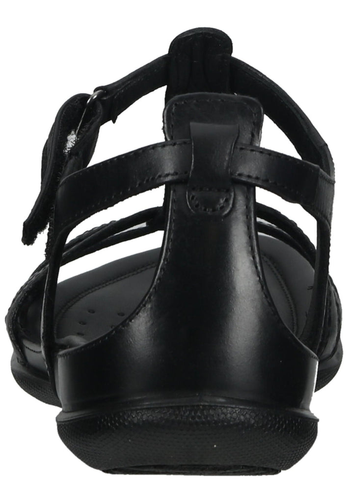 ecco Sandalen Leder Schwarz