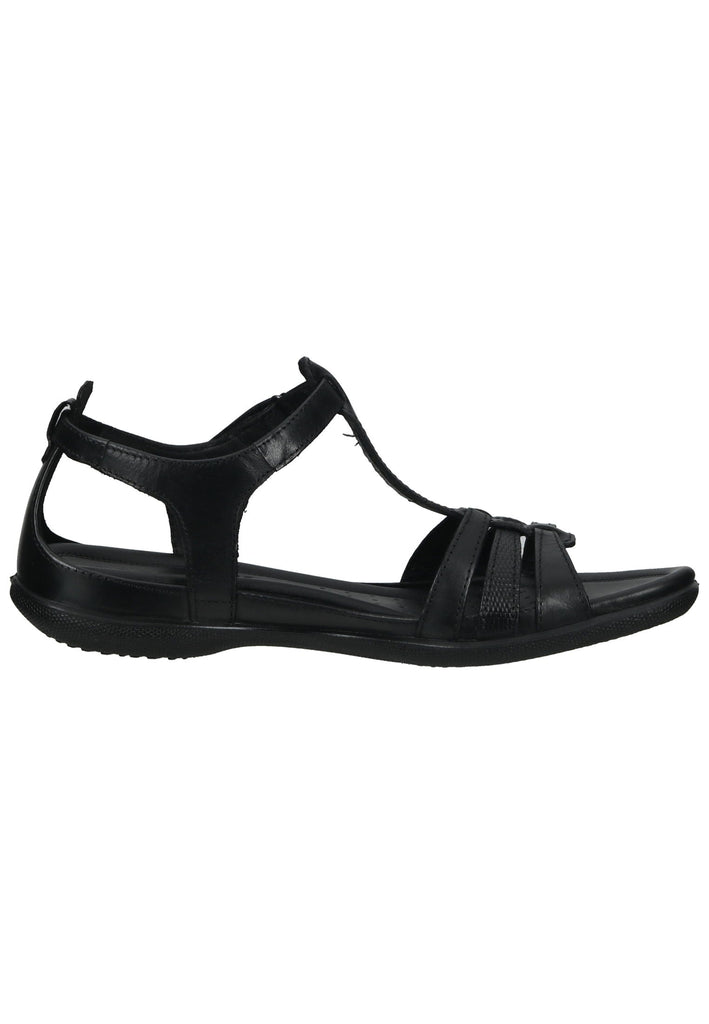 ecco Sandalen Leder Schwarz