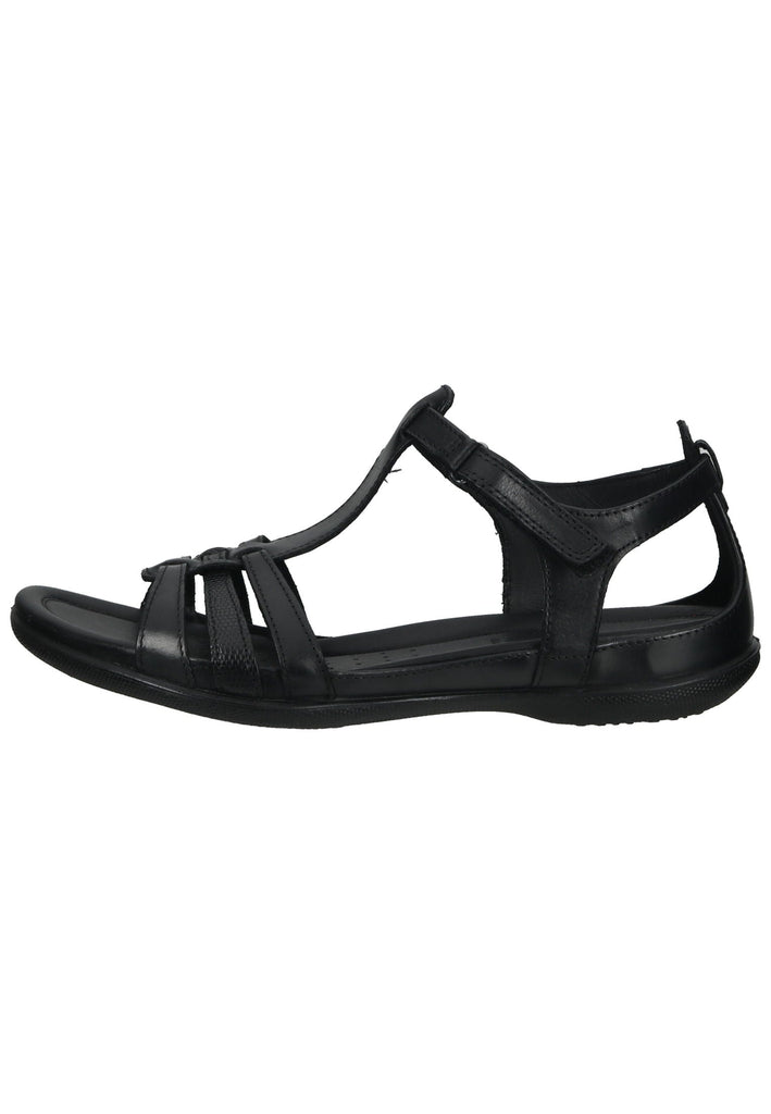 ecco Sandalen Leder Schwarz