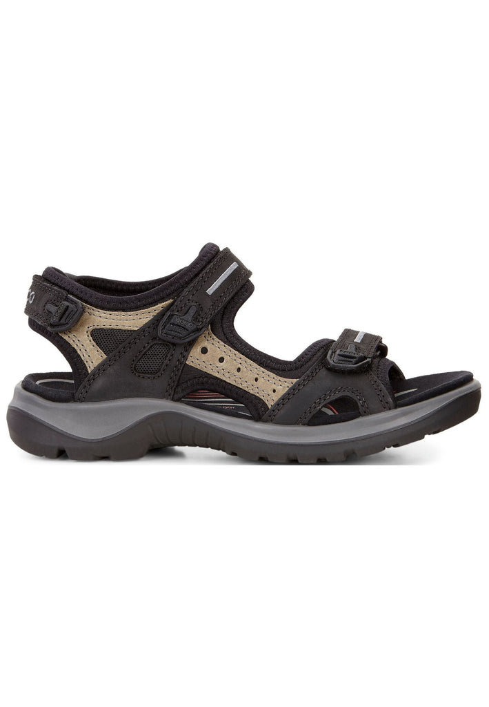 ecco Sandalen Leder Schwarz