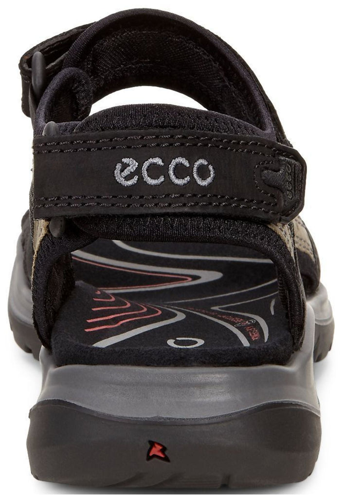 ecco Sandalen Leder Schwarz