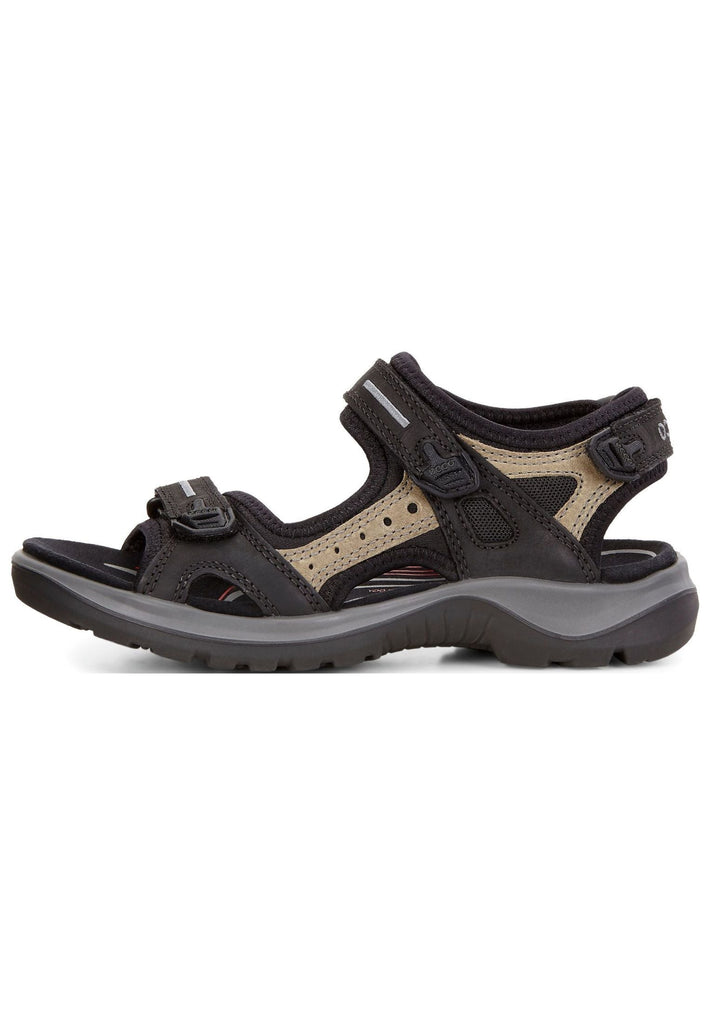 ecco Sandalen Leder Schwarz