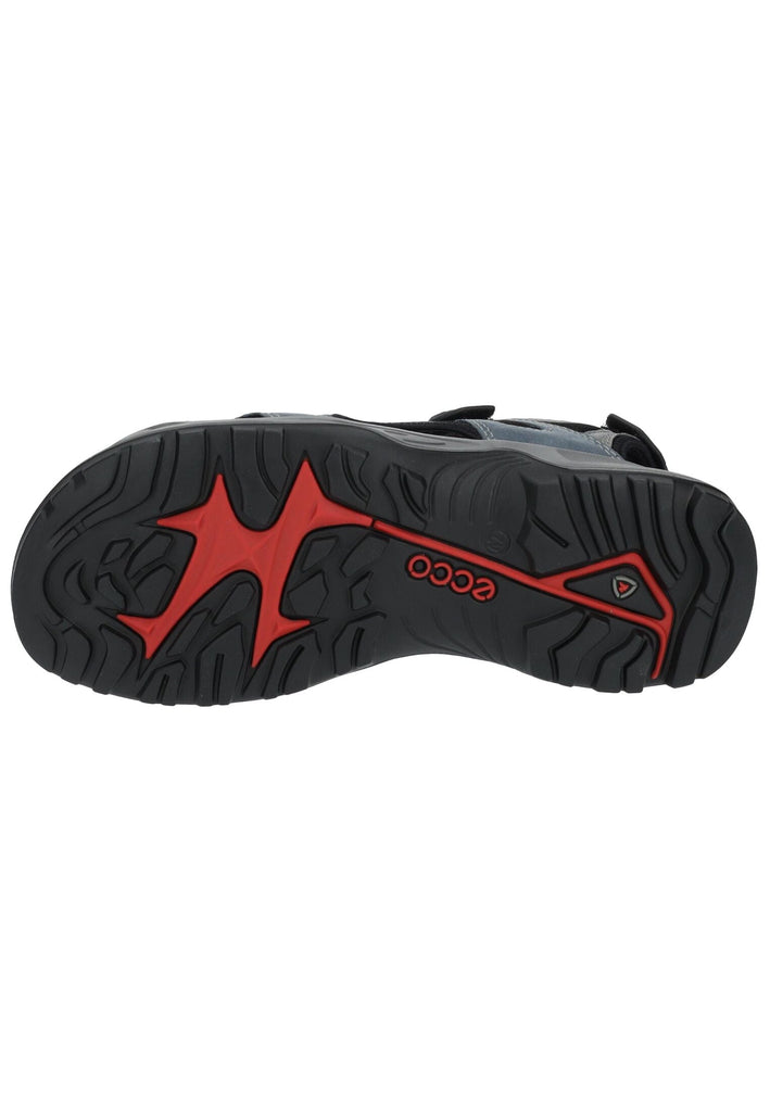 ecco Sandalen Leder/Textil Marine